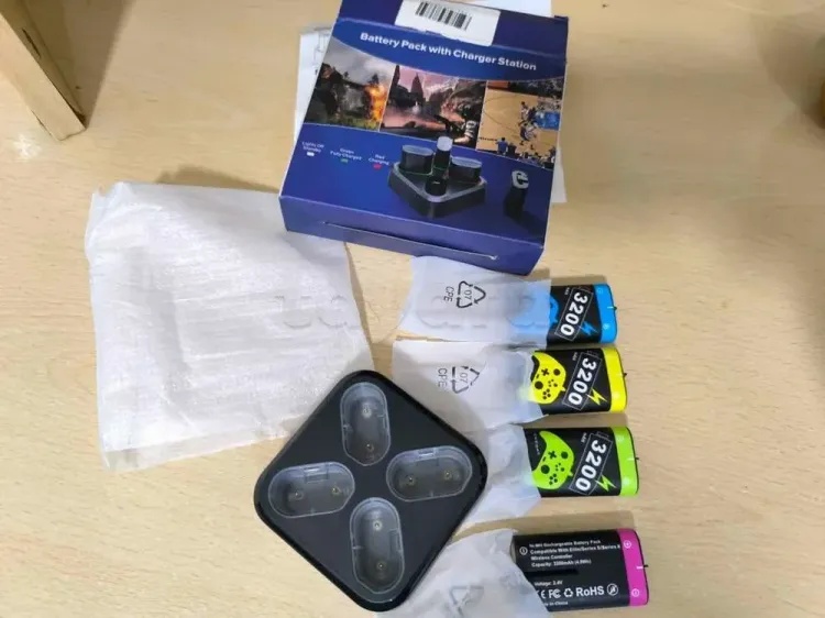 batterie rechargeable 3200 mAh pour manette Xbox seies S/X ONE S/X cacheté