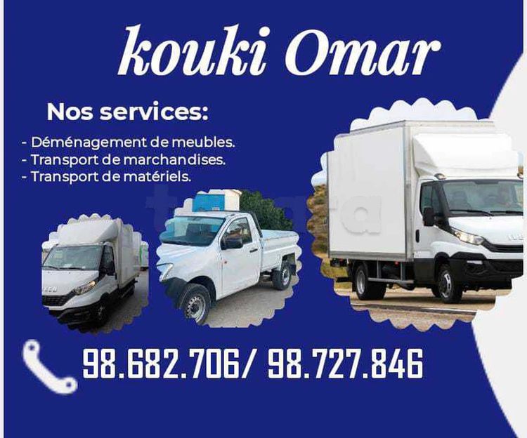 transporteur ☎️ 98682706