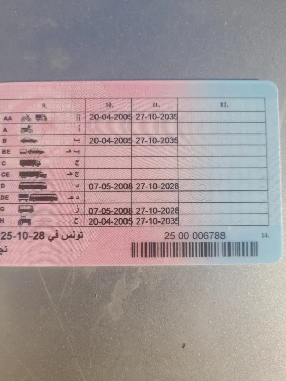 Chauffeur exprimenté