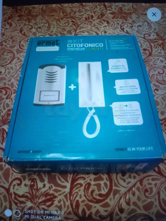 Kit interphone Urmet neuf