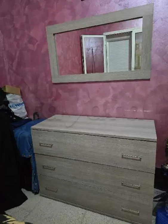 Coiffeuse avec miroir