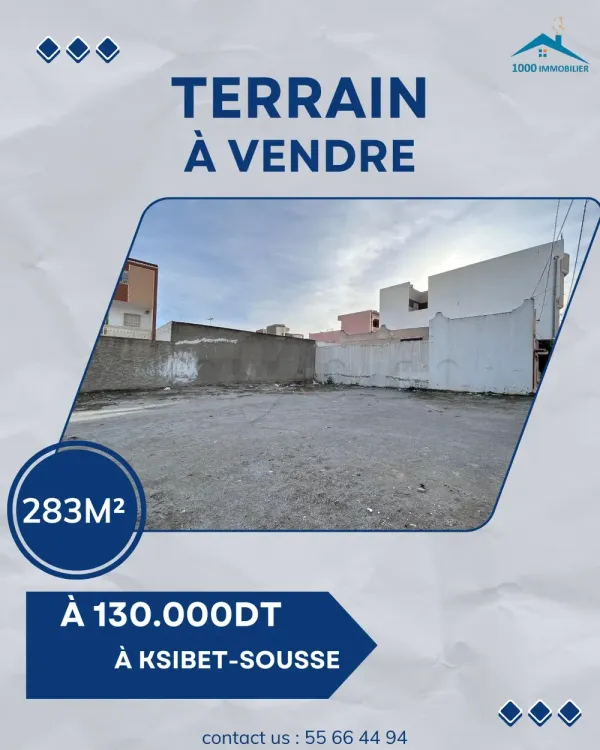 Terrain à vendre Ksibet-Sousse
