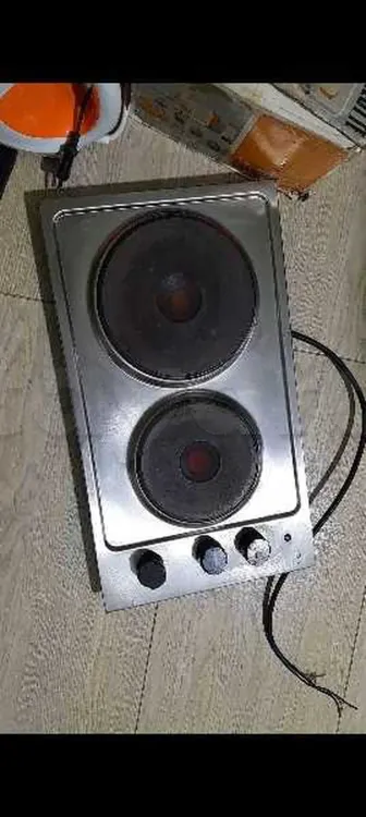 Plaque cuisson électrique encastrable 2 feux marque Electrolux made in italy