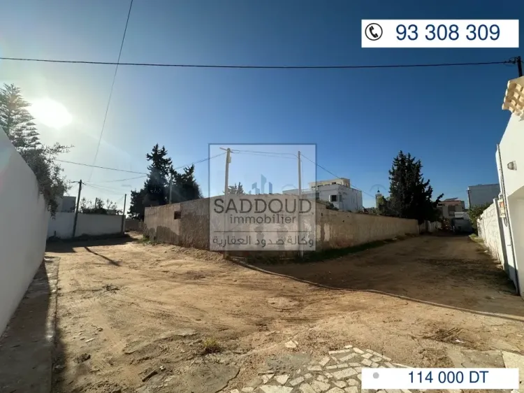 🏡 Terrain à vendre – Sidi Mansour Km 7 📍Situé à seulement 50 m de la route principale