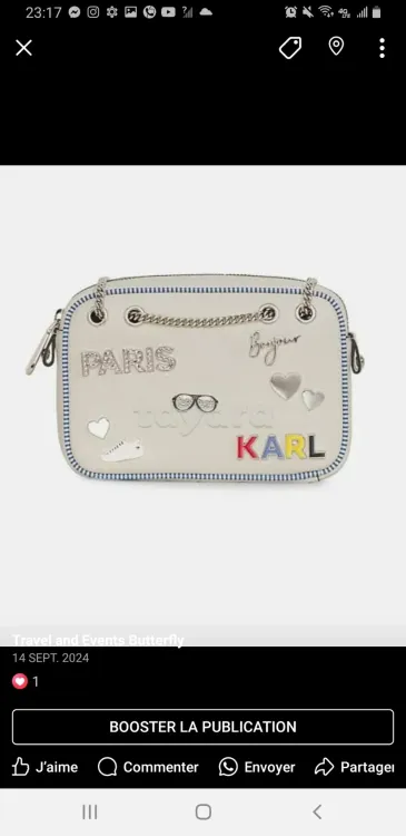 Sac à main de marque KARL Lagerfeld