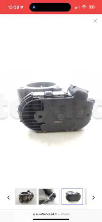 boîtier papillon Mercedes 6 cylindre OM 651