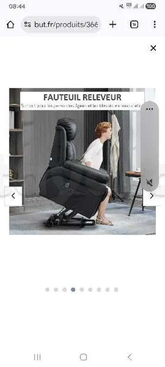 fauteuil électrique relaxant releveur assistant personnes à mobilité réduite à vendre Gsm 22 911 664