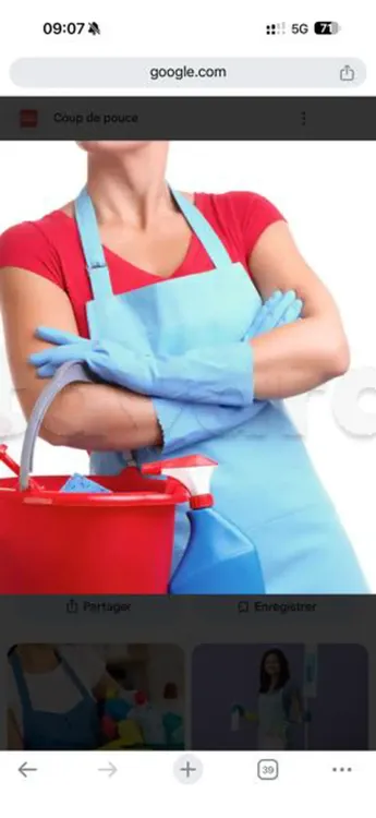 femme de ménage recherchée