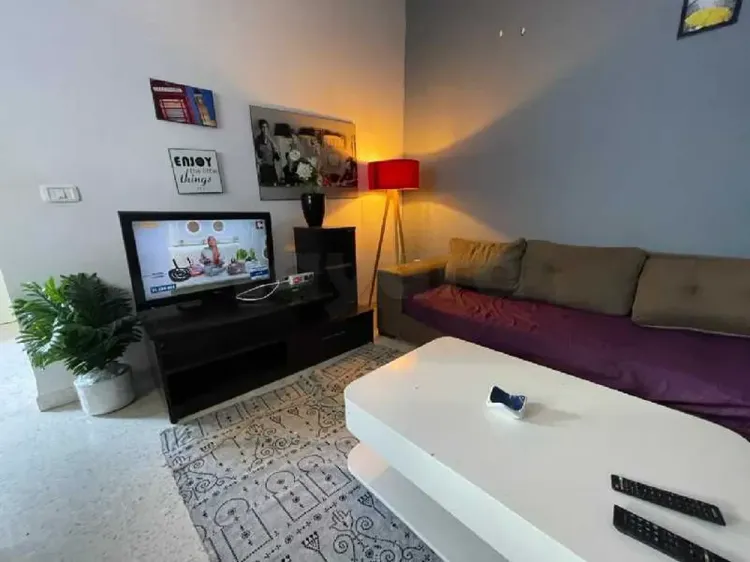 studio mzublé par nuitée à la marsa