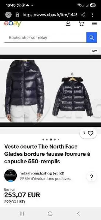 Manteau femme The North Face Authentic