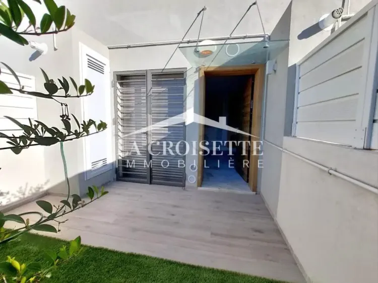Duplex s1 avec jardin à louer à La Marsa MDL0711