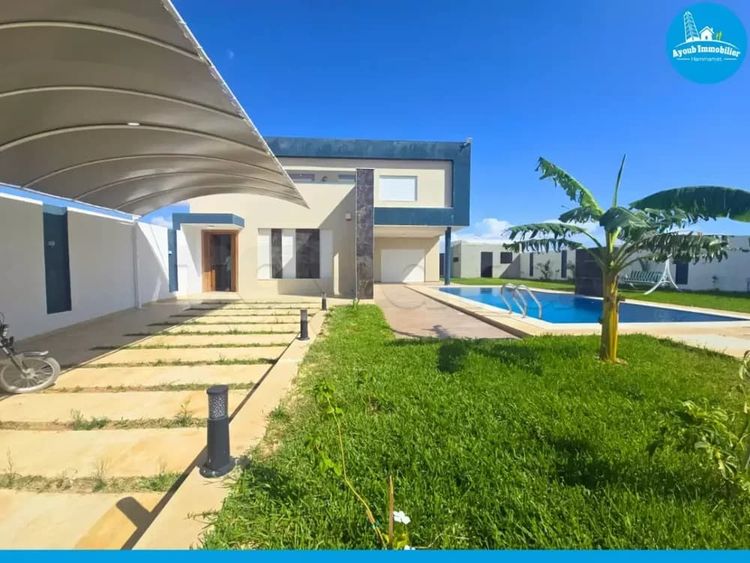 A louer par nuitée "Villa Simo" à Hammamet  sud ☎53.564.536☎