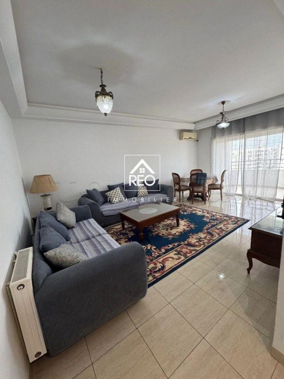 À LOUER :Un appartement S+2 richement meublé, idéalement situé à Ain Zaghouan.