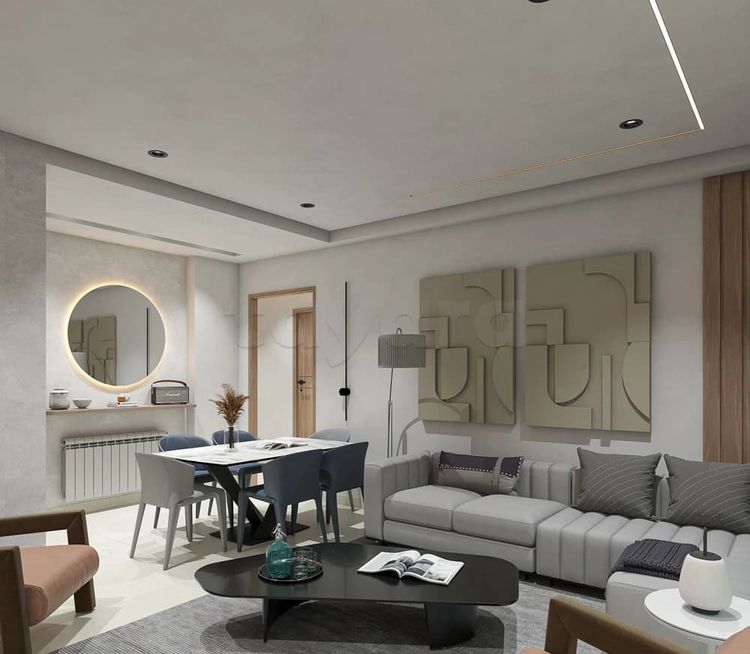 A vendre – Appartement S+1 au RDC Haut Standing – Résidence LES VERGERS DE LA SOUKRA