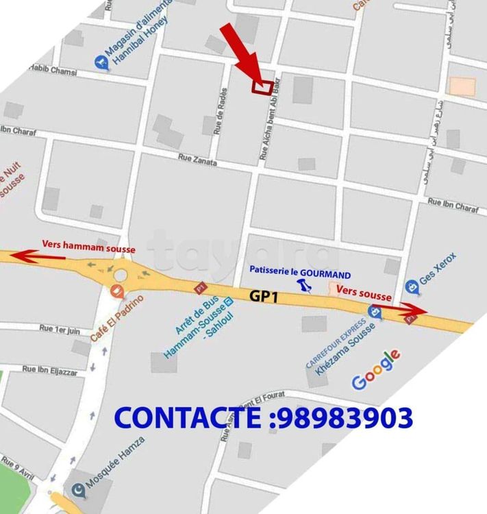 Apparemment à louer khzema Est