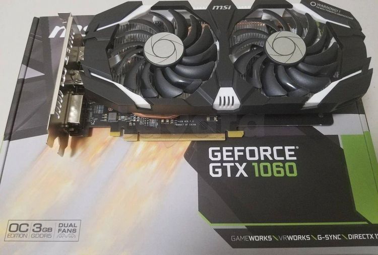 Carte Graphique - GTX 1060 3GT OC