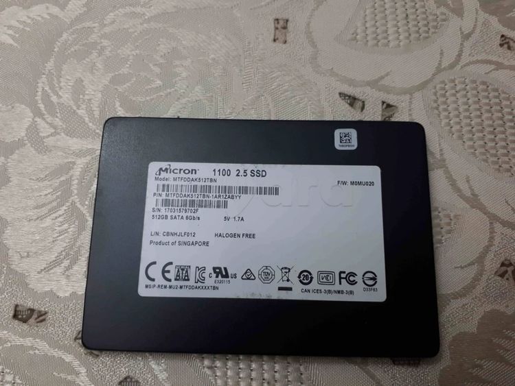 Disque Dur SSD 500G SSD Micron