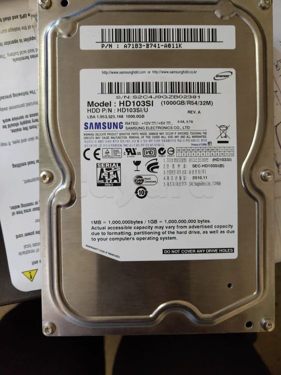 Divers : HDD,Clé internet,Graveur DVD,ram...