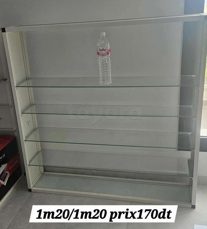 ETAGERE aluminium 1m 20 / 1m20 prix 170DT