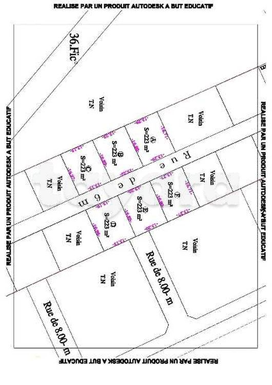 📛فرصة_لاستثمار قطعة أرض في شطرانة 1📌 محاذي للقاعة الرياضية و السوق الاسبوعية .