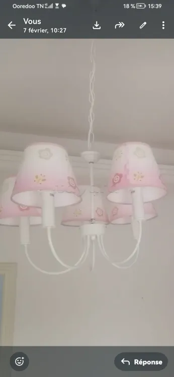 Lustre pour fille