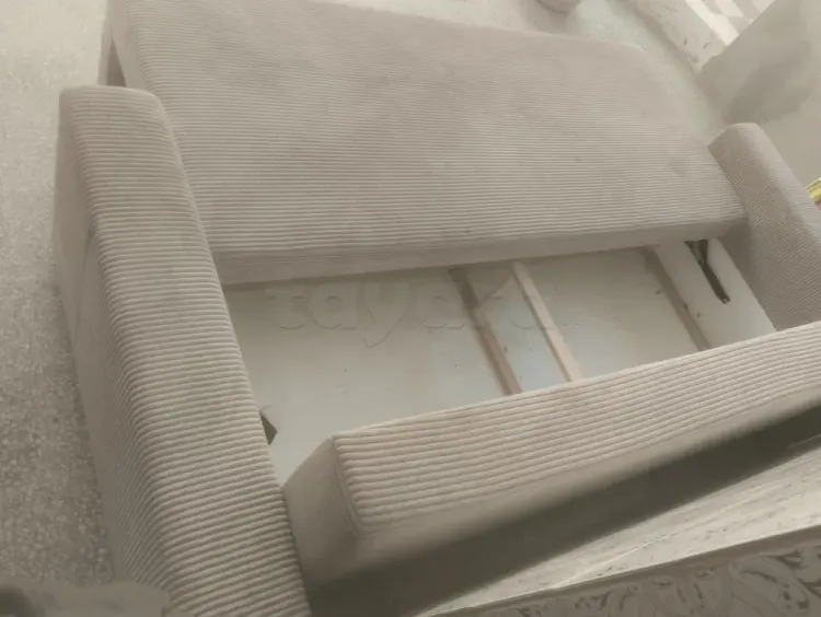 Canapé convertible bonne occasion à 3 places avec coffre de stockage