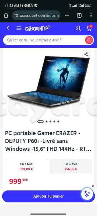 gigabyte erazer deputy p60i