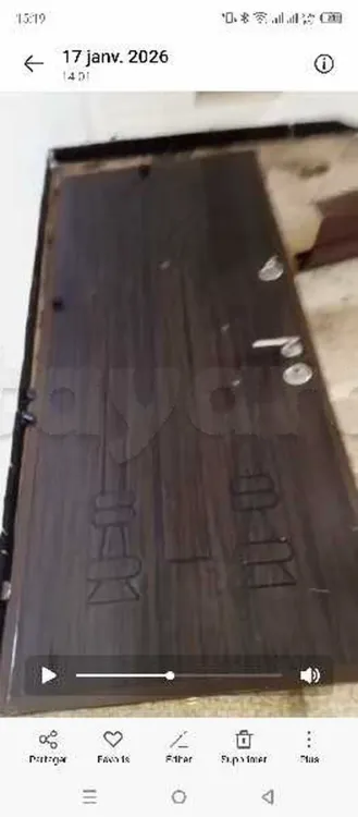 porte bois presque neuf