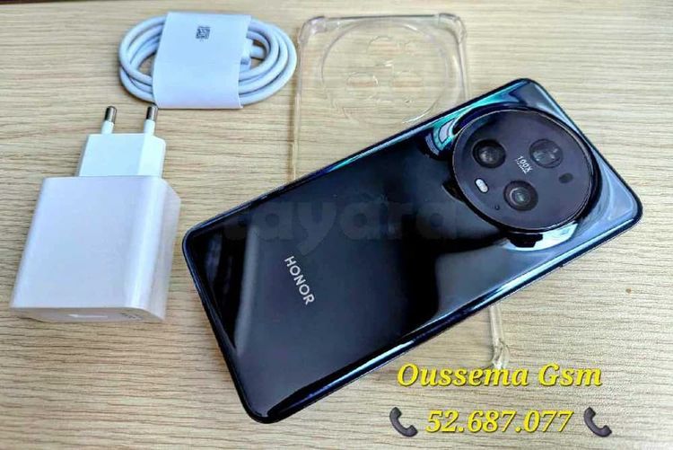 Honor Magic 5 pro (12/256)Snapdragon™8 Gen 2 Ètat Neuf 
Tél:52687077
