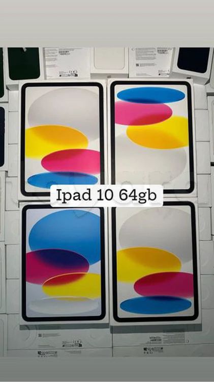 ipad 10 64gb cachete tts les couleurs