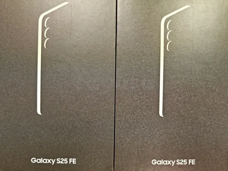 Samsung Galaxy S25 FE 8/128Go - Neuf