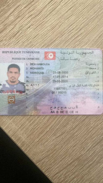 je suis chauffeur B C et CE