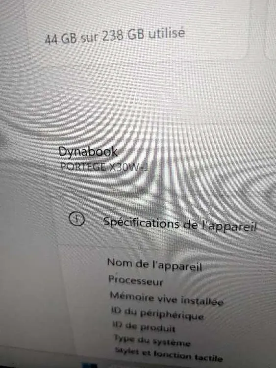 Toshiba dynabook x30w-j