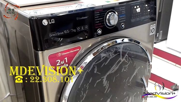 👉Lave Linge LG 10KG Lavante/séchante (avec livraison)