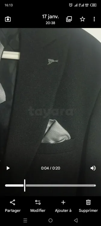 Costume sport chic turck