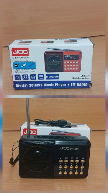 Radio JIOC FM et Bluetooth sans fil neuf