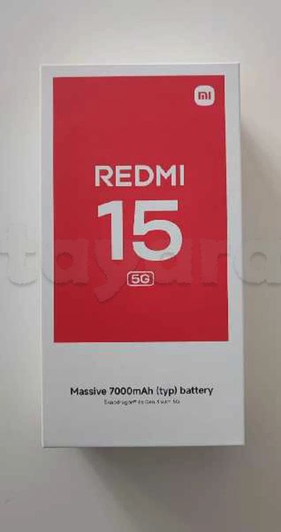 Redmi 15📱5G cacheté ✅️ 256/8 ram