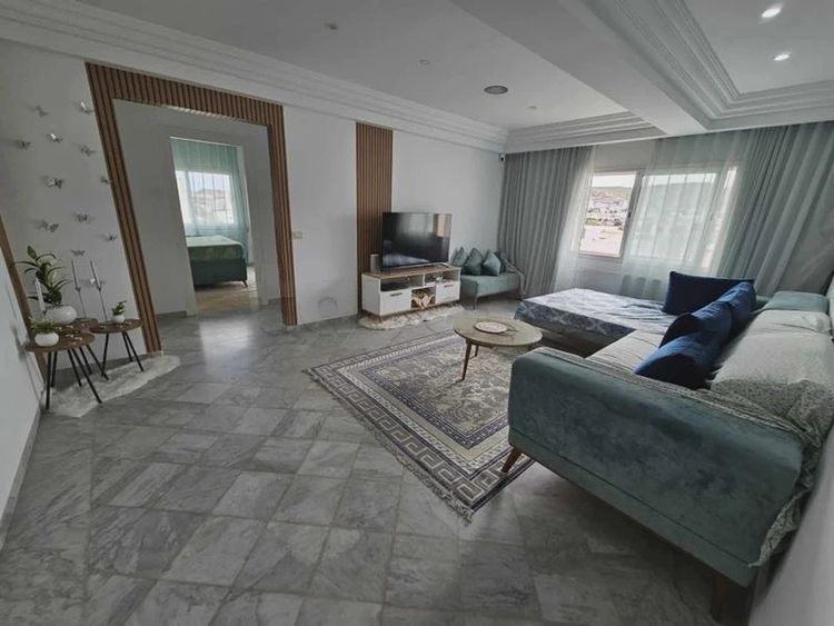 📍RIADH AL ANDALOUSE : APPARTEMENT S+1 RICHEMENT MEUBLÉ À LOUER