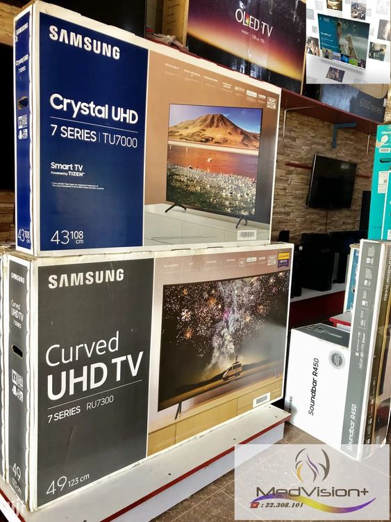 👉SAMSUNG 50"/55"/ 65" SMART Curved serie 7 UHD/4K (avec livraison)