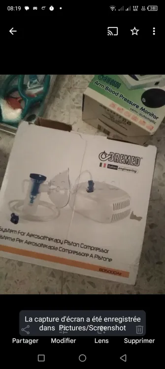 Aerosol importe cachete