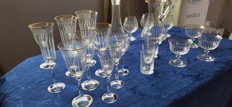 service Cristal dans l'emballage