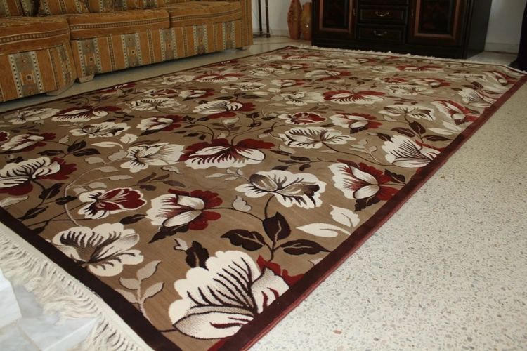 👉Tapis iranien en soie -Numéro 07-