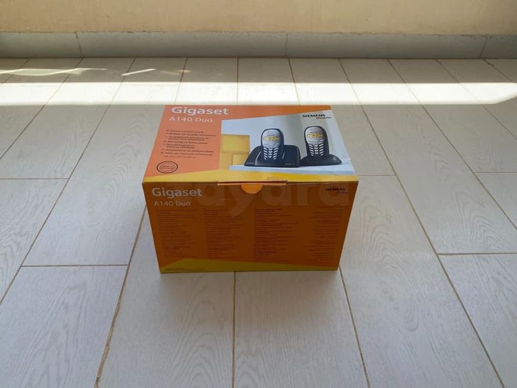 telephone fixe sans fil Siemens Gigaset A140 Duo Expresso