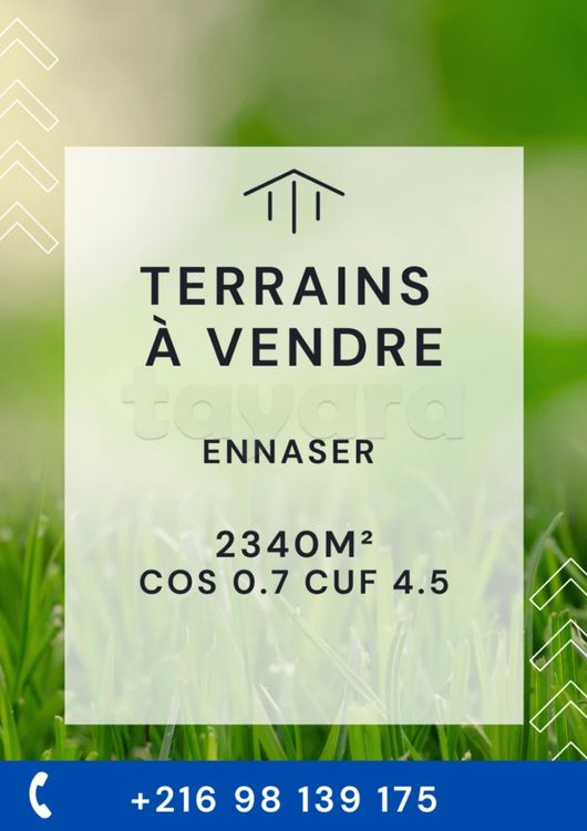 Terrain Jinen ENNASER 2 – Ariana