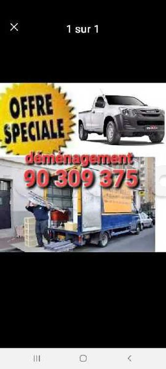 TRANSPORTEUR TÉLÉ Déménagement 90309375 prix raisonnable