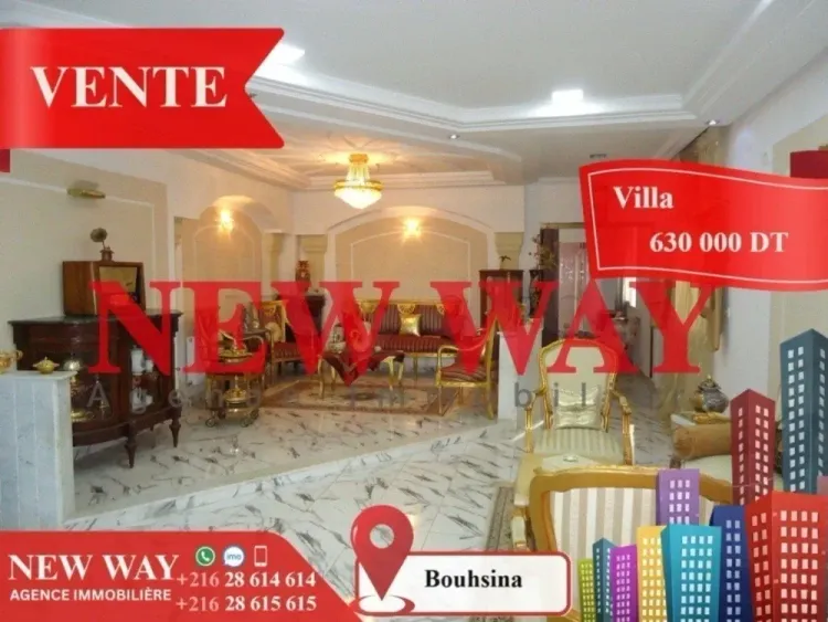 Villa à Bouhsina Cité olympique, Proche de toutes  Commodités