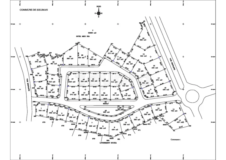 Terrains à Borj Cédria