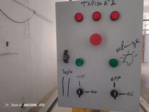 Tapis de triage des dattes