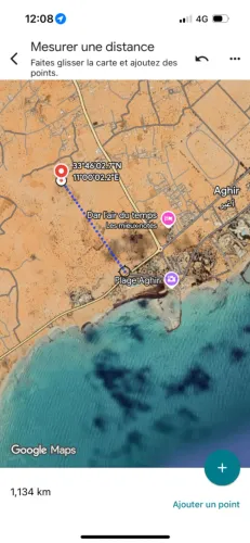 À vendre Terrain 718m2 Aghir