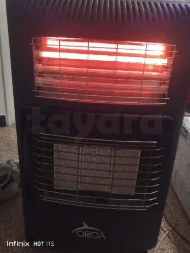 chauffage a gaz et électrique